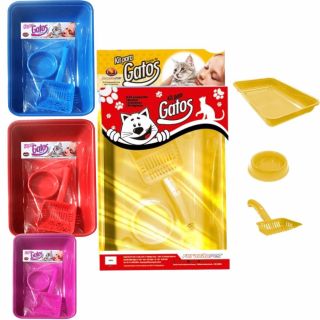 Kit Gatos Pop Com 3 Peças Furacão Pet-Cores Diversas