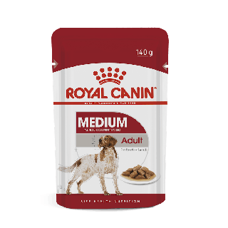 Ração Úmida Royal Canin Medium Adult para Cães Adultos de Porte Médio 140g