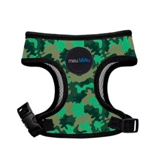 Peitoral Meuauau Camuflado Para Cães – Tam: PP