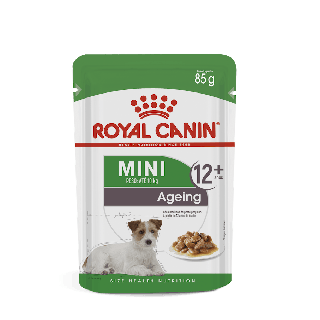 Ração Úmida Royal Canin Mini Ageing 12+ para Cães Senior de Porte Pequeno com 12 Anos ou Mais 85g