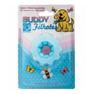 Brinquedo Mini Bolt Azul Buddy Toys para Cães Filhotes