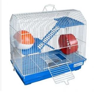 Moradia Hamster Mouse Fun GR160 - Branco E Azul