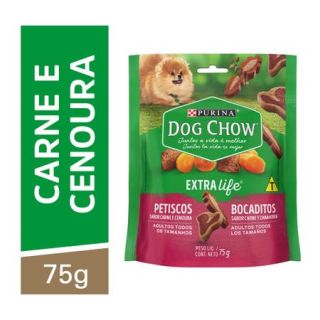 DOG CHOW PETISCOS CARNE CENOURA 75GR