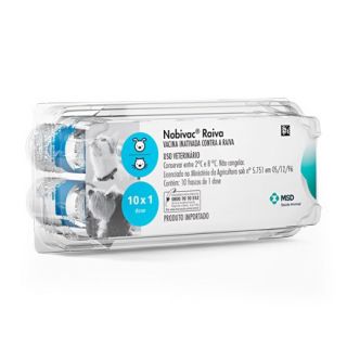 Vacina Nobivac Raiva 1 Dose