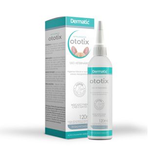 Ototix Ceruminolítico Dermatic para Cães e Gatos 120 ml