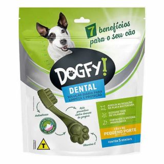 Petisco Snack Dogfy Dental Original P C/5 Un 75g DTSNIN00003