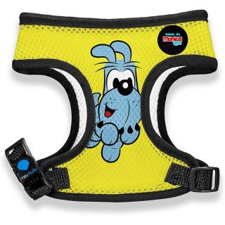 Peitoral Meuauau Turma Da Mônica Bidu Azul Para Cães TM 07-G