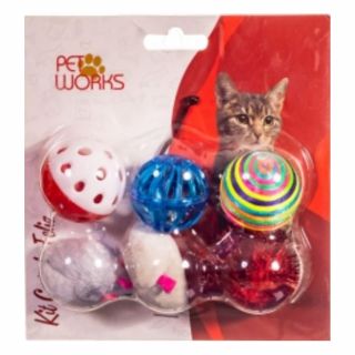 Pet Works Kit Gatinho Feliz C/ 6 Unidades