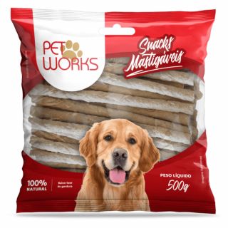 Pet Works Palitos Rigidos Natural 15Mm 500G