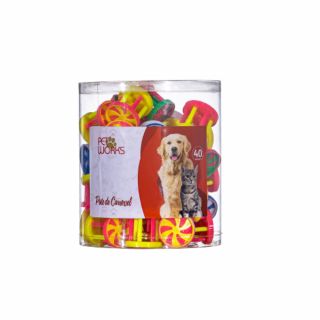 Pet Works Pote de Carrossel 40 Unidades Sortido