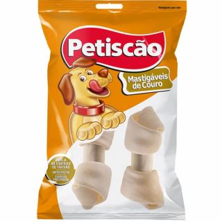 Petisco Petiscão Osso Nó 3 c/ 2Un 60g