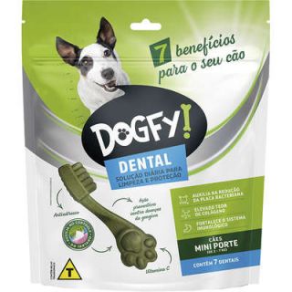 Petisco Snack Dogfy Dental Original PP C/7 Un 49g Dogfy DTSNIN00002