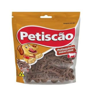 Snack Petisquinho Para Cães Sabor Carne - 500g - Petiscão