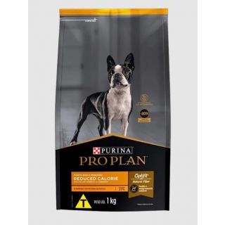 Ração Nestlé Purina Pro Plan Reduced Calorie para Cães Adultos de Raças Pequenas Sabor Frango 1Kg