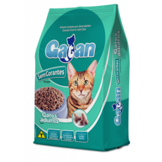 Ração Gatan Mix sem Corantes para Gatos Adultos 15Kg