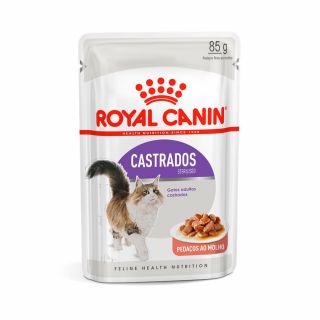 Ração Úmida Royal Canin para Gatos Adultos Castrados 85g