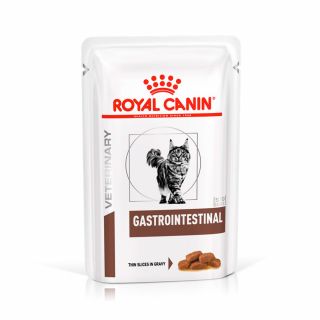 Ração Úmida Royal Canin Veterinary Gastrointestinal Gatos com Doenças Intestinais 85g