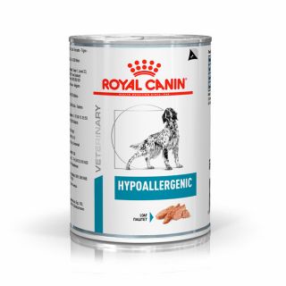 Ração Úmida Royal Canin Veterinary Hypoallergenic para Cães com Sensibilidades Alimentares 200g