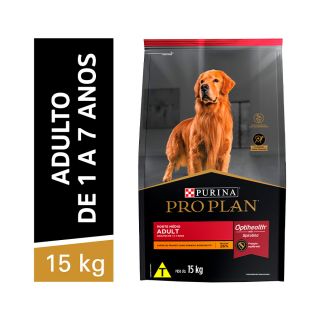 Ração Nestlé Purina Pro Plan para Cães Adultos Raças Médias 15Kg