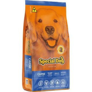 Ração Cães Adultos Special Dog Premium Sabor Carne 15Kg