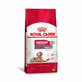 Ração Royal Canin Medium Ageing 10 + para Cães Senior de Porte Médio com 10 Anos ou mais 15kg