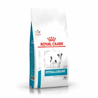 Ração Royal Canin Veterinary Hypoallergenic Small Dog para Cães Pequenos com Sensibilidades 2Kg