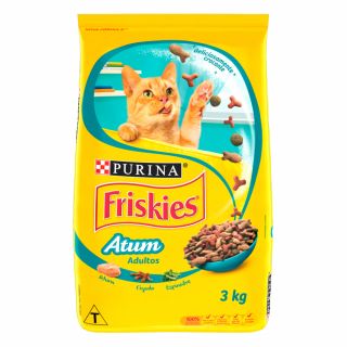 Ração Seca Nestlé Purina Friskies Gatos Atum Sensacoes Marinhas 3kg