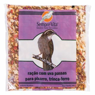 Ração Sempre Vita Pixarro Uva Passa - 500g