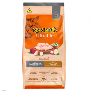 Special Cat Ultralife Castrados Frango 10,1Kg