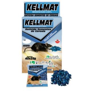 RATICIDA SEMENTES KELLMAT 25g