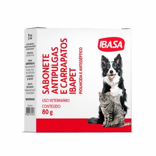 Sabonete Ibasa Antipulgas E Carrapatos 80g