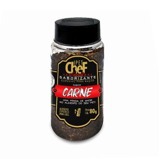 Saborizante Ipet Chef Gourmet para Cães Sabor Carne - 80g