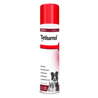 Tetisarnol Sarnicida Coveli Spray para Cães e Gatos 125g