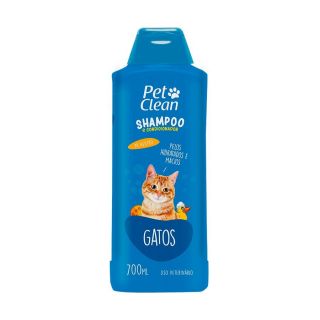 Shampoo e Condicionador Pet Clean para Gatos 700ml