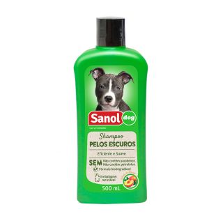 Shampoo Sanol Dog para Pelos Escuros 500ml (duplicado sku 97898363316625)