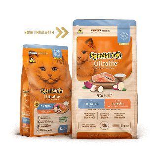 Special Cat Ultralife Filhotes Salmao 1Kg