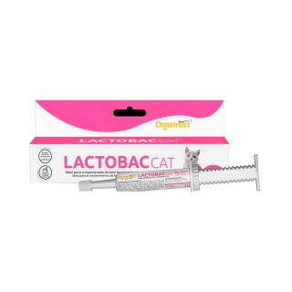 Suplemento Organnact Lactobac Cat para Gatos 16g