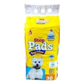 TAPETE HIGIENICO STOP PADS 60X55 C/30UN