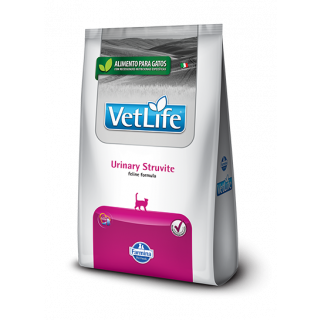 Ração Vet Life Urinary Struvite para Gatos Adultos - 2Kg
