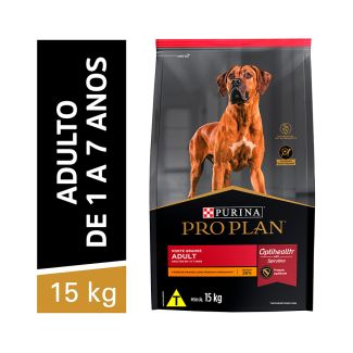 Ração Nestlé Purina Pro Plan para Cães Adultos de Raças Grandes 15kg
