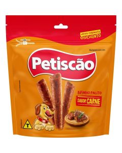 Bifinho Palito Mastigável Petiscão Sabor Carne 500g