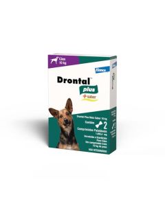 ELANCO DRONTAL PLUS +SABOR CAES C/2 COMP (10kg)