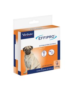 VIRBAC EFFIPRO CAES 0,67ml C/1 PIP (2-10kg)