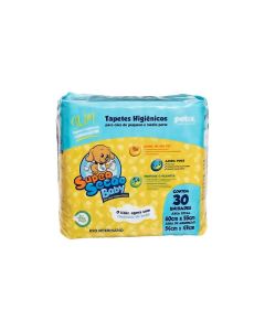 Tapete Higiênico Super Secao Baby C/ 30 Unidades