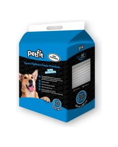 PETFIT TAPETE HIGIENICO SUPER PREMIUM 60x80cm C/30 UN