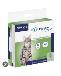 VIRBAC EFFIPRO GATOS 0,5ml C/1 PIP (0-1kg)