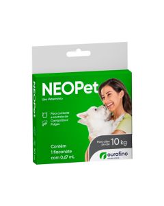 Antipulgas e Carrapatos Neopet Ourofino para Cães até 10kg