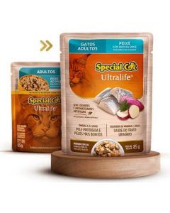 Special Cat Ultralife Sache Adulto Peixe 85Gr