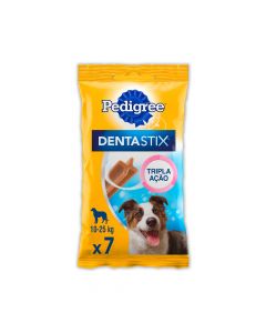 Petisco Pedigree Dentastix Cuidado Oral Para Cães Adultos Raças Médias 180g