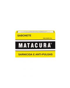 MATACURA SABONETE SARNICIDA E ANTIPULGAS 80g